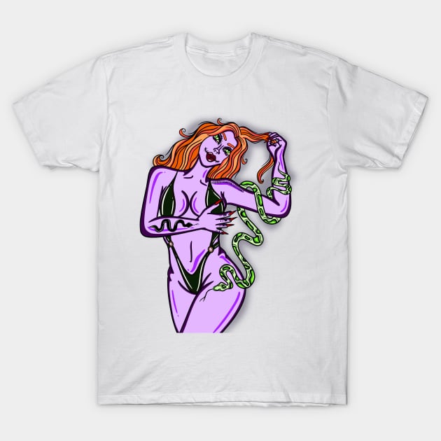 Venomous T-Shirt by BreezyArtCollections 